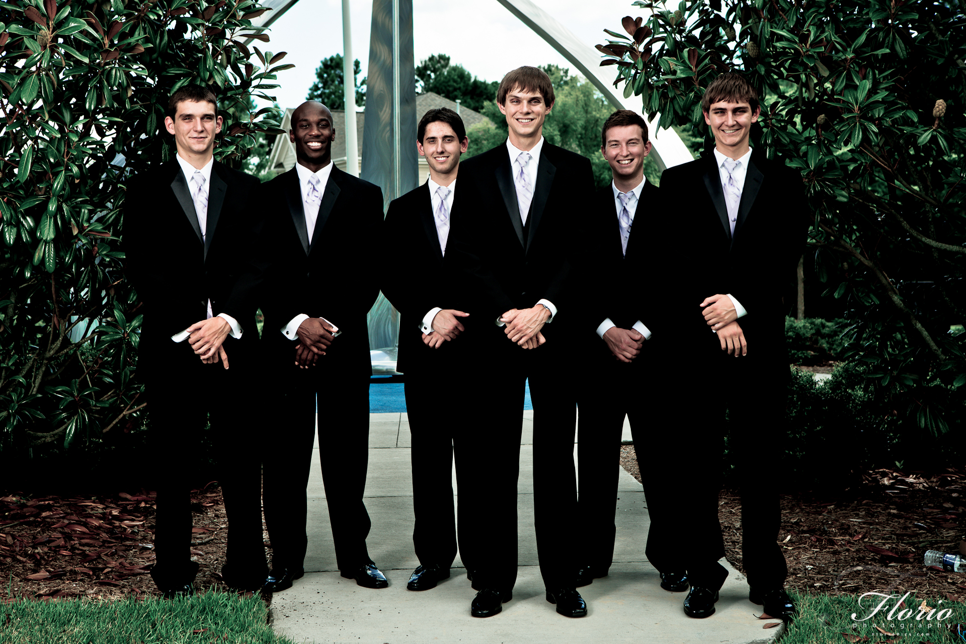 The Groom and his Groomsmen Photography