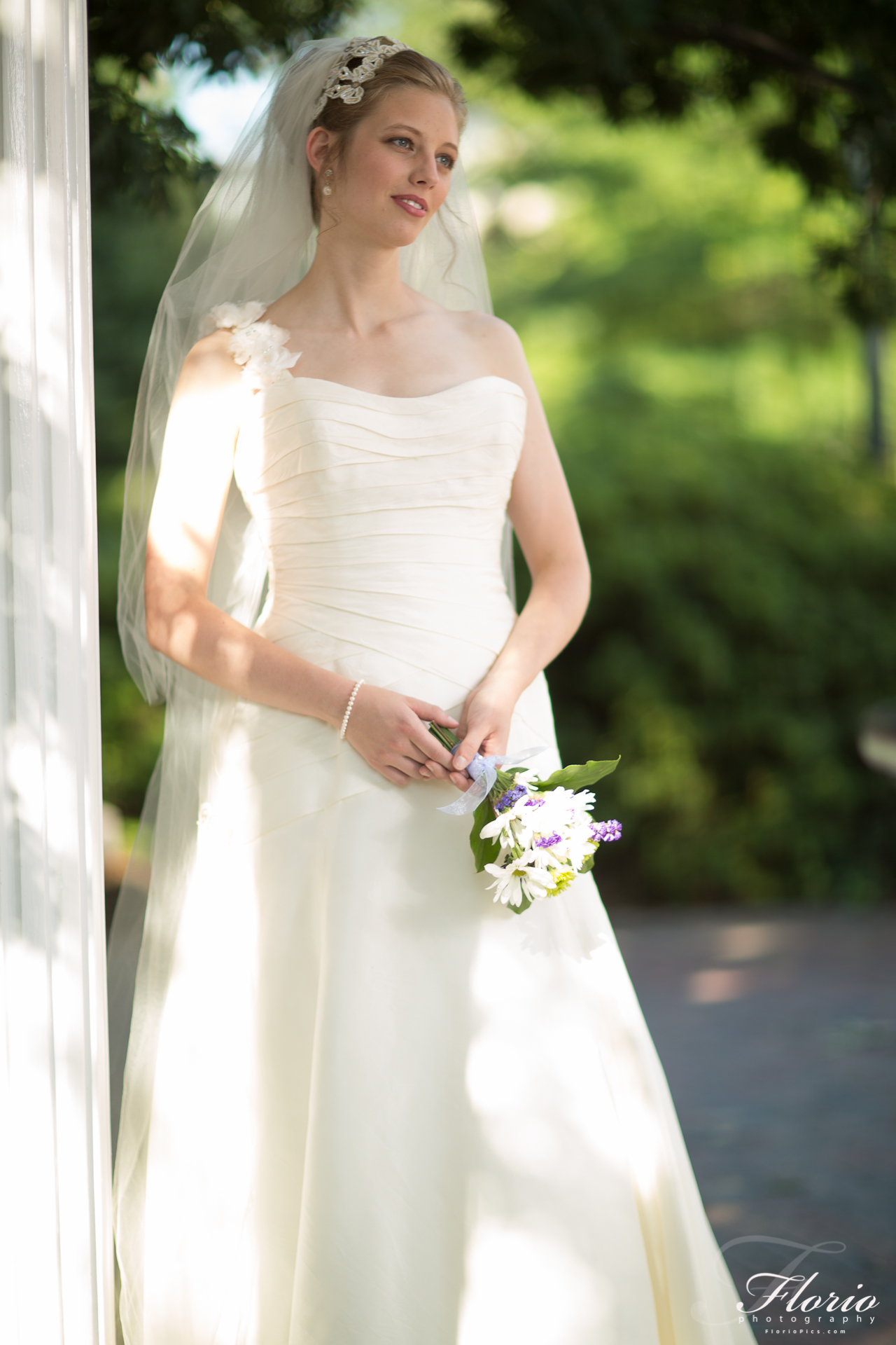 Bridal Portrait - UNC Chapel Hill Campus
