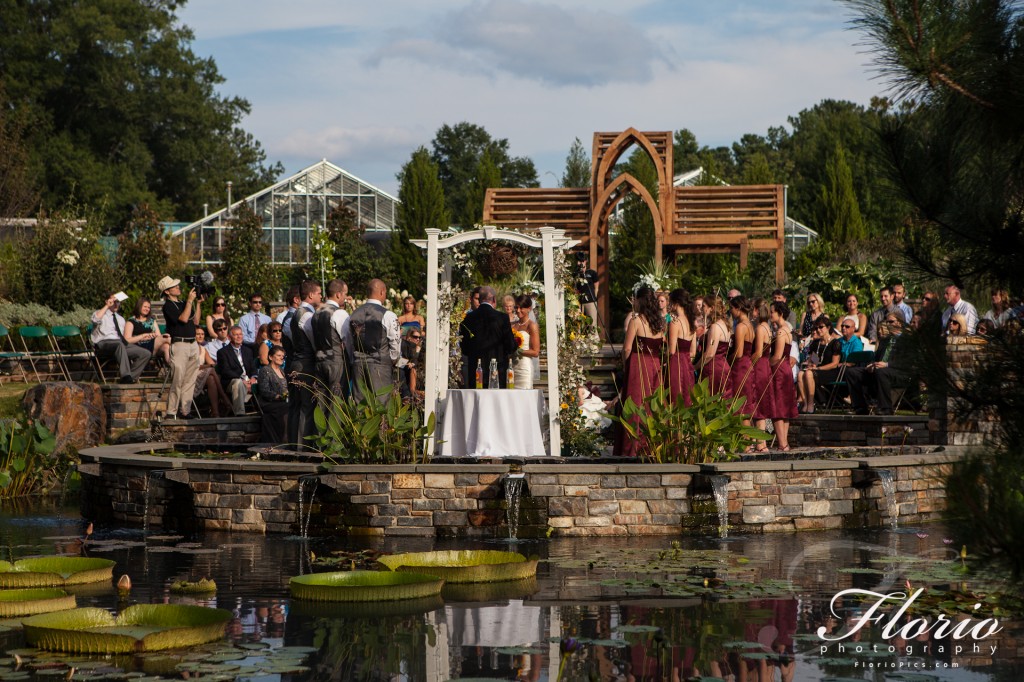 Duke Gardens Wedding Photo